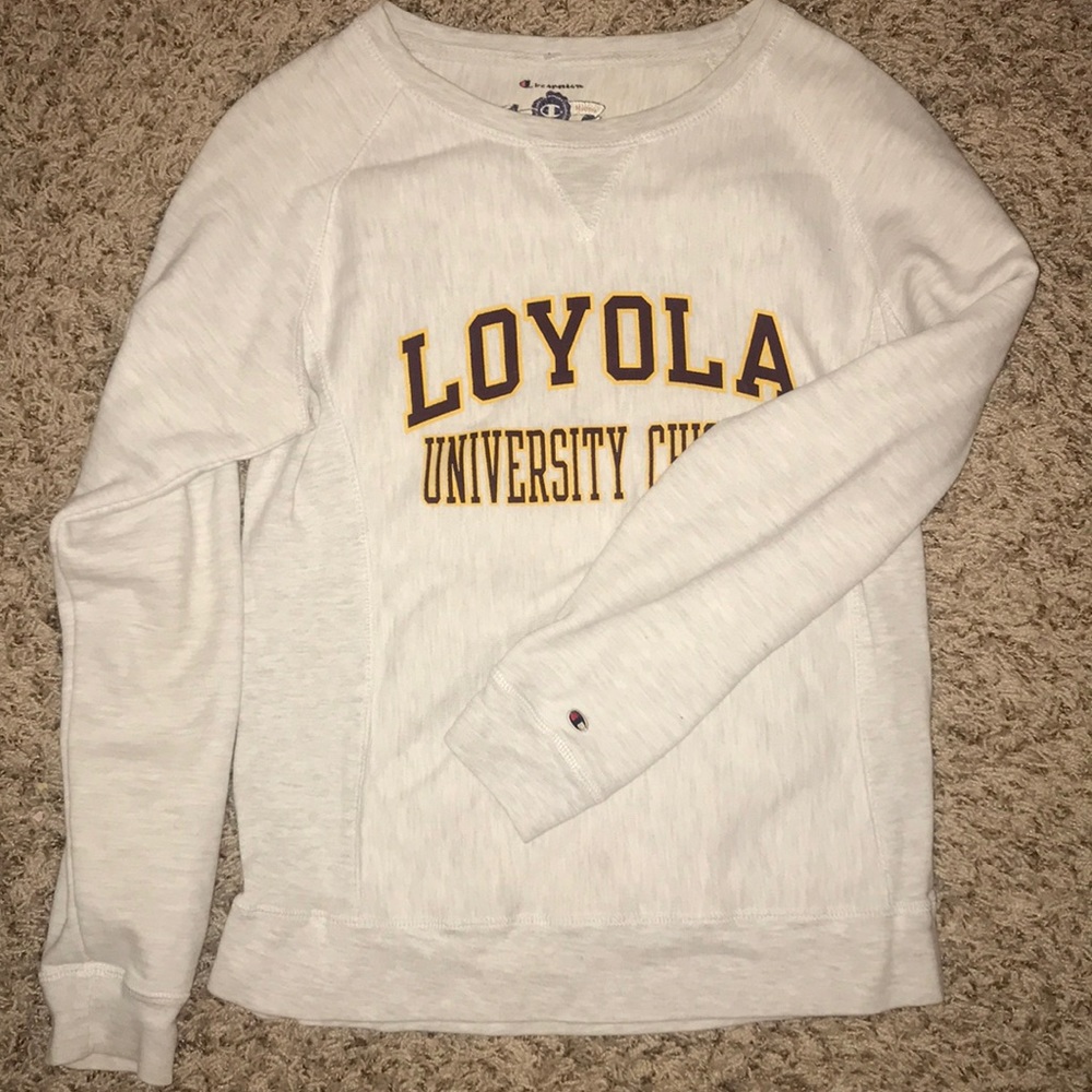 Champion Loyola college sweater